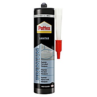 Pattex Sanitarni silikon Sanitar (Bijela, 280 ml)