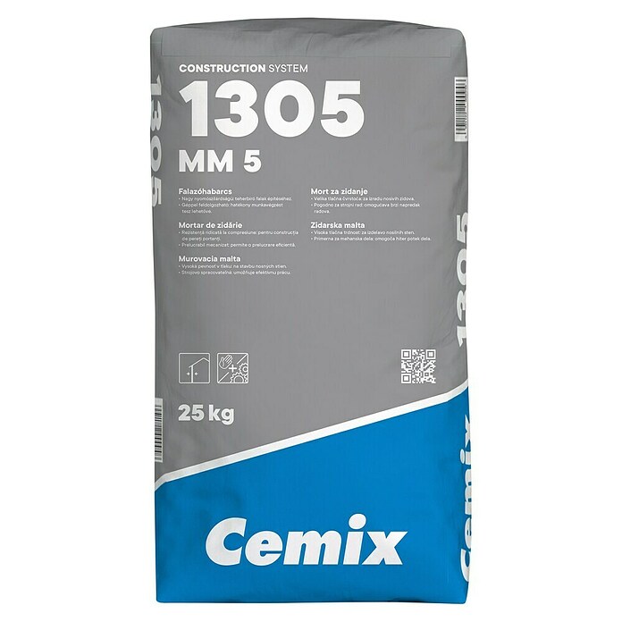 Cemix Cementni mort MM5  (25 kg) | BAUHAUS