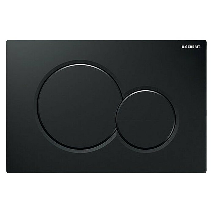 Geberit Aktivirna tipka Sigma 01  (Črna, Dve splakovalni količini) | 4060 - Betätigungsplatte für UP Spülkästen | DCDB - Spülkästen und Zubehör | DCD - Sanitärinstallation | DC - Sanitärinstallation | D - Sanitär | BAUHAUS