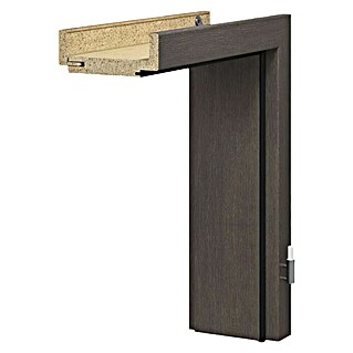 GetaDoor Aperto Podboj za vrata Cappuccino GA44 (750 x 2.000 mm, Debelina stene: 205 mm, Smer odpiranja: Desno, Sivorjava/Cappucino grey)