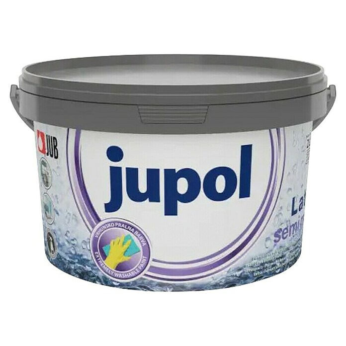 Jub Stenska barva Jupol Latex  (Bela, Mat, 2 l) | 5861 - IF Disp. weiß, flüssig, Marke | HADC - Innenfarben | HAD - Farben | HA - Farben | H - Innendeko/Farben | BAUHAUS