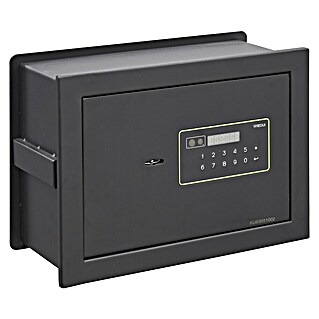 Arregui Kuro Caja fuerte empotrable (L x An x Al: 25 x 36 x 26 cm, Negro/Verde, 16 l)