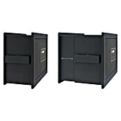 Arregui Kuro Caja fuerte empotrable (L x An x Al: 25 x 36 x 26 cm, Negro/Verde, 16 l) | BAUHAUS