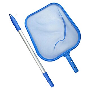 Planet Pool Mrežica za čiščenje bazena s teleskopskim ročajem (Plastika, 30 x 20 x 3 mm)