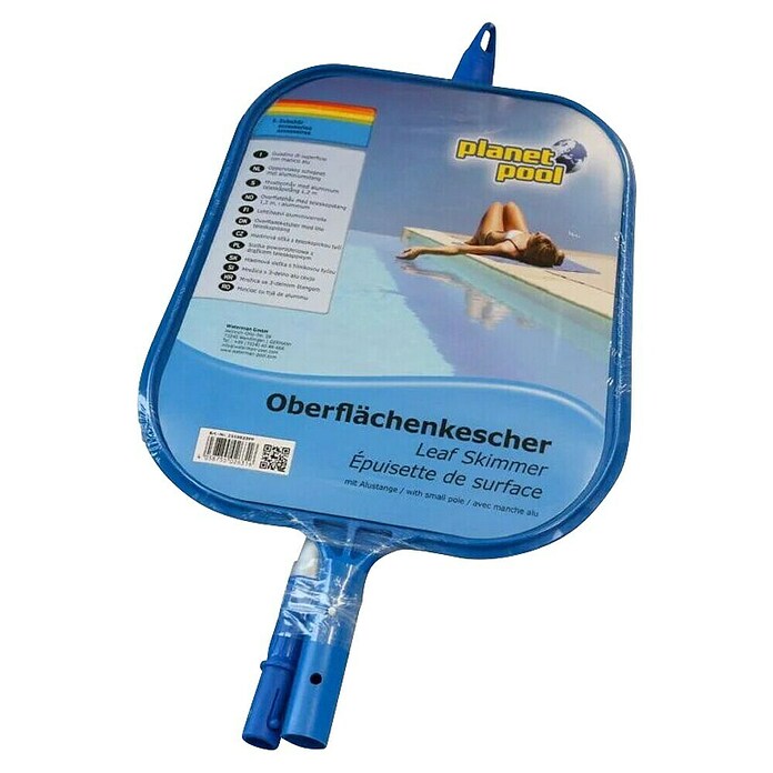 Planet Pool Mrežica za čiščenje bazena s teleskopskim ročajem  (Plastika, 30 x 20 x 3 mm) | 8324 - Schwimmbadtechnik | ICIC - Pools / Whirlpools Zubehör | ICI - Pools & Zubehör | IC - Freizeit im Garten | I - Stadtgarten | BAUHAUS