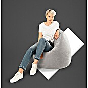 Sitting Point Sitzsack Beanbag Easy (XL, Grau, 100 % Polyester) | BAUHAUS