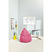 Sitting Point Sitzsack Beanbag Easy (L, Pink, 100 % Polyester) | BAUHAUS