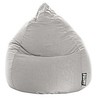 Sitting Point Sitzsack Beanbag Easy (XL, Grau, 100 % Polyester)