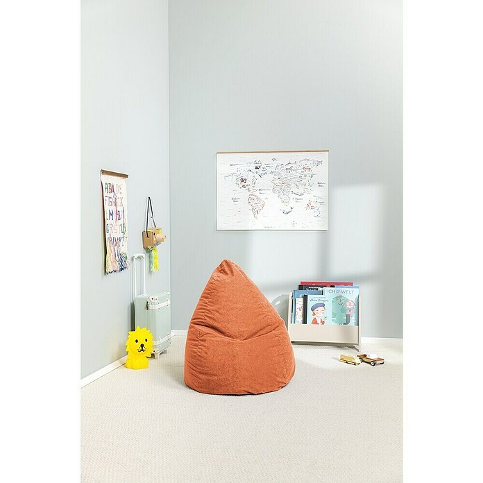 Sitting Point Sitzsack Beanbag Easy (L, Orange, 100 % Polyester) | BAUHAUS