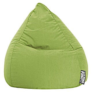 Sitting Point Sitzsack Beanbag Easy (L, Grün, 100 % Polyester)