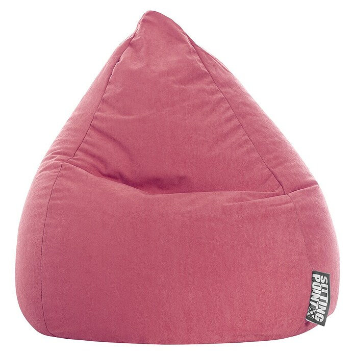 Sitting Point Sitzsack Beanbag Easy (L, Pink, 100 % Polyester) | BAUHAUS