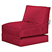 Sitting Point Sitzsack Twist Scuba (90 x 70 x 80 cm, Rot, 100 % Polyester/100 % Polyvinylchlorid) | BAUHAUS