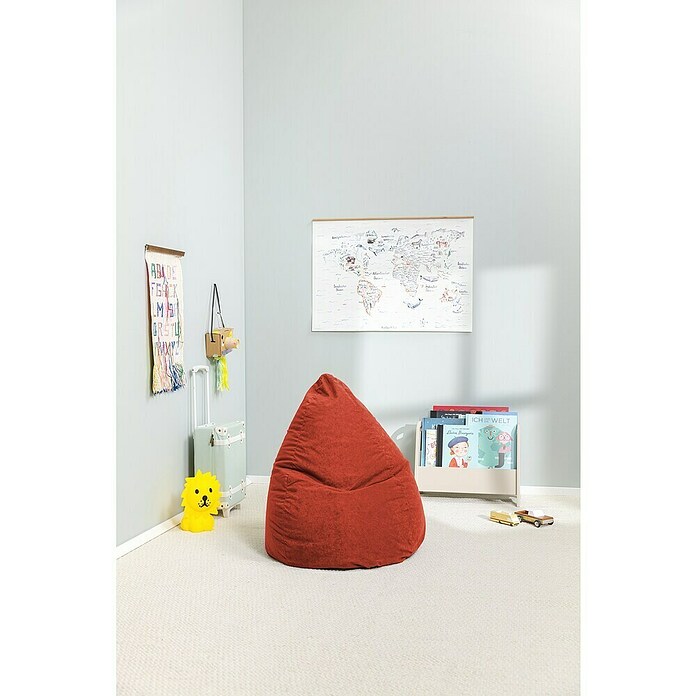 Sitting Point Sitzsack Beanbag Easy (L, Tomate, 100 % Polyester) | BAUHAUS