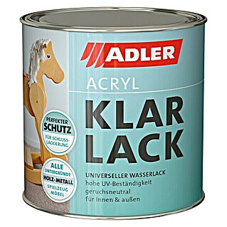Adler Klarlack (Farblos, 375 ml, Matt)