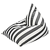 Sitting Point Sitzsack Santorin Calypso (110 x 115 x 90 cm, Anthrazit/Weiß, 100 % Polypropylen) | BAUHAUS