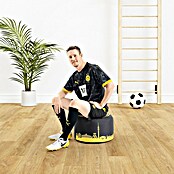 Sitting Point Sitzhocker VIP Dotcom (Ø x H: 50 x 30 cm, Borussia Dortmund, 100 % Polyester) | BAUHAUS