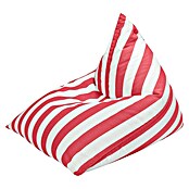 Sitting Point Sitzsack Santorin Calypso (110 x 115 x 90 cm, Rot/Weiß, 100 % Polypropylen) | BAUHAUS