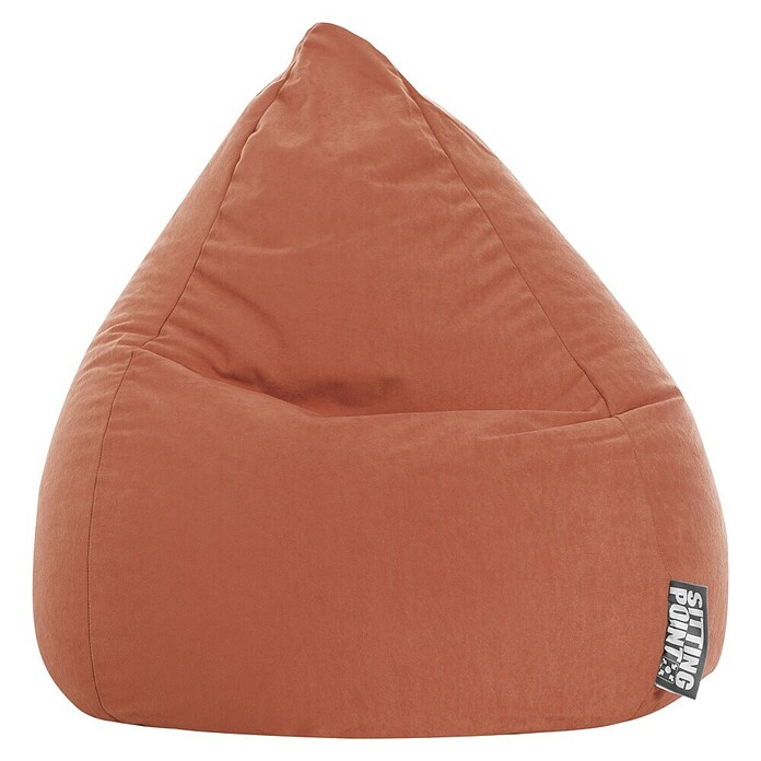 Sitting Point Sitzsack Beanbag Easy (L, Orange, 100 % Polyester) | BAUHAUS