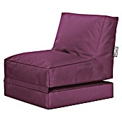 Sitting Point Sitzsack Twist Scuba (90 x 70 x 80 cm, Aubergine, 100 % Polyester/100 % Polyvinylchlorid) | BAUHAUS