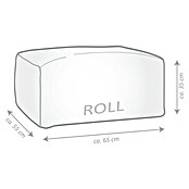 Sitting Point Sitzhocker Santorin Roll (65 x 55 x 35 cm, Grün/Weiß, 100 % Polypropylen) | BAUHAUS