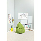 Sitting Point Sitzsack Beanbag Easy (L, Grün, 100 % Polyester) | BAUHAUS