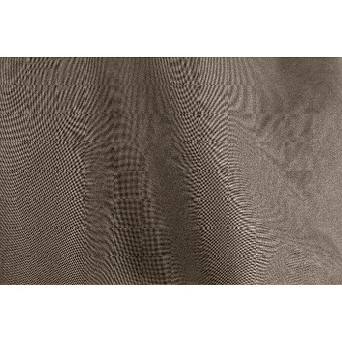 Sitting Point Sitzsack Beanbag Jamie - XL, Braun, 100 % Polyester - Nahaufnahme eines Stücks Khaki-Gewebe, das eine subtile Textur und dezente Farbvariationen für ein natürliches Aussehen zeigt.
