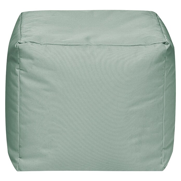 Sitting Point Sitzhocker Cube Scuba (40 x 40 x 40 cm, Eukalyptus, 100 % Polyester) | BAUHAUS