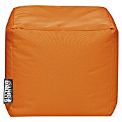 Sitting Point Sitzhocker Cube Scuba (40 x 40 x 40 cm, Orange, 100 % Polyester) | BAUHAUS