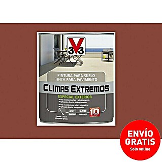 V33 Pintura para suelos Climas extremos (Terra, 500 ml, Satinado)