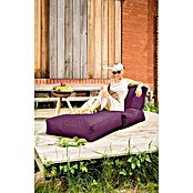 Sitting Point Sitzsack Twist Scuba (90 x 70 x 80 cm, Aubergine, 100 % Polyester/100 % Polyvinylchlorid) | BAUHAUS