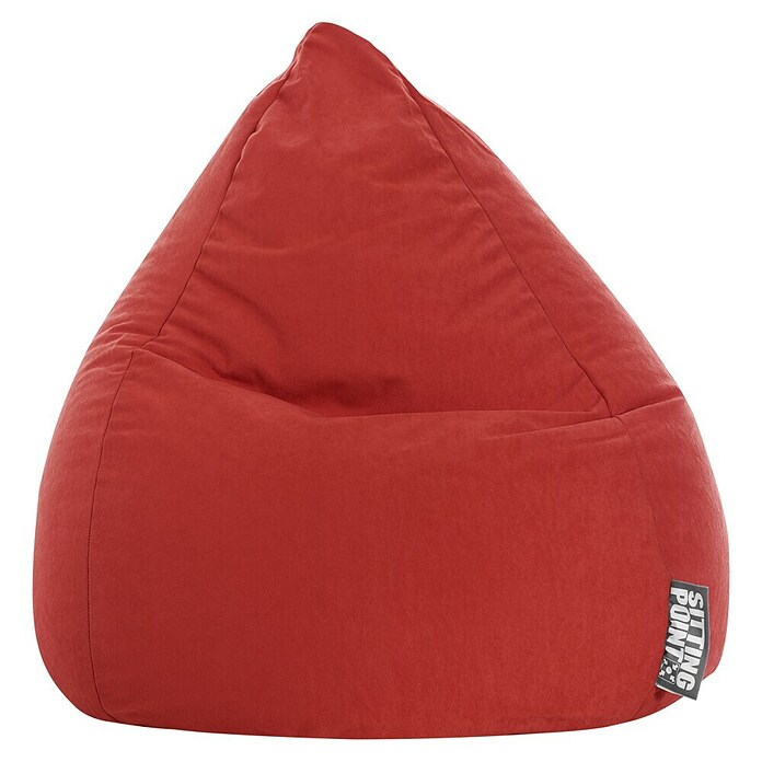 Sitting Point Sitzsack Beanbag Easy (L, Tomate, 100 % Polyester) | BAUHAUS