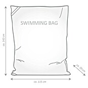 Sitzsack Swimming Bag (115 x 142 x 20 cm, Anthrazit, 100 % Polyester) | BAUHAUS