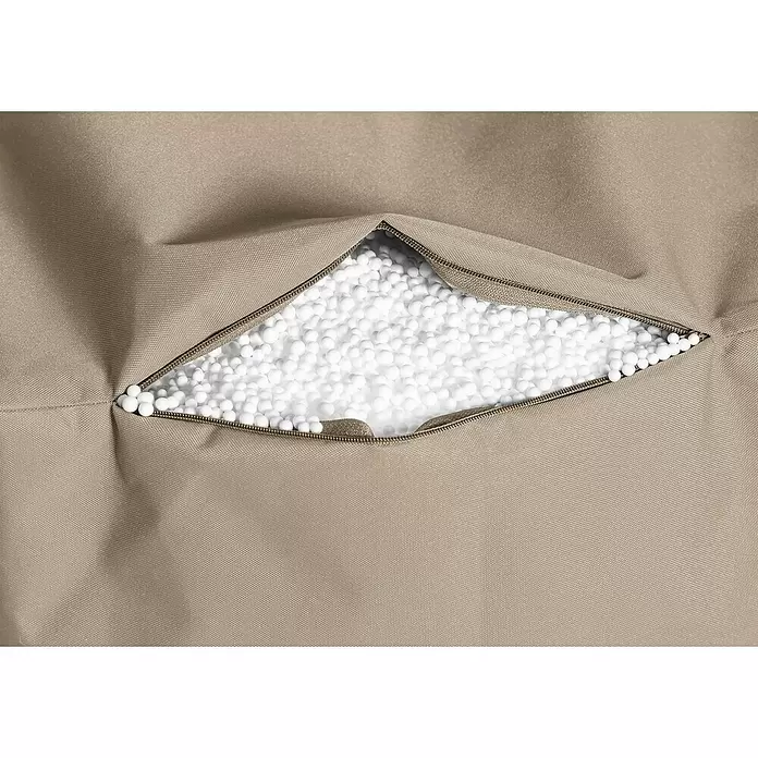 Sitting Point Sitzsack Twist Scuba90 x 70 x 80 cm, Khaki, 100 % Polyester/100 % Polyvinylchlorid