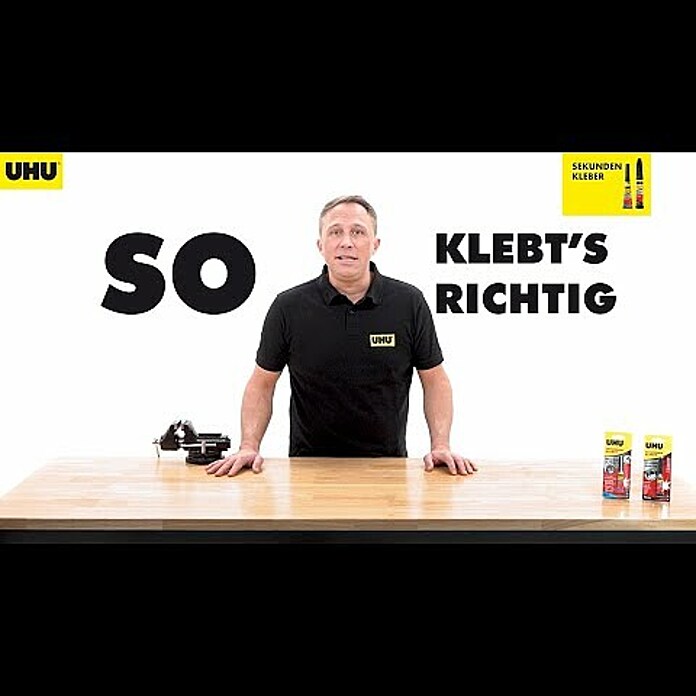 UHU Sekundenkleber Blitzschnell (10 g, Flüssig, Tube) | BAUHAUS