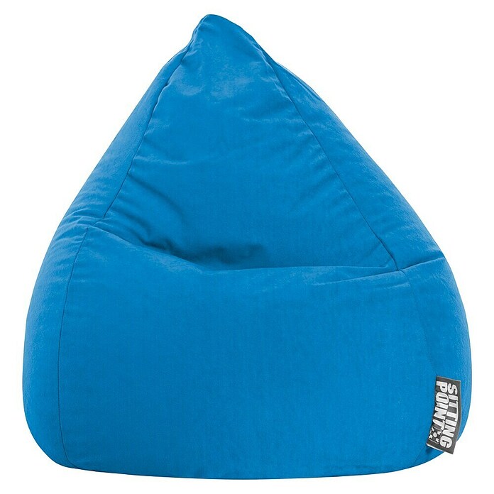 Sitting Point Sitzsack Beanbag Easy (L, Blau, 100 % Polyester) | BAUHAUS