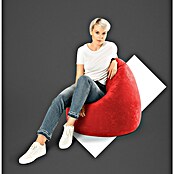 Sitting Point Puf saco Beanbag Easy (XL, Rojo, 100% poliéster) | BAUHAUS