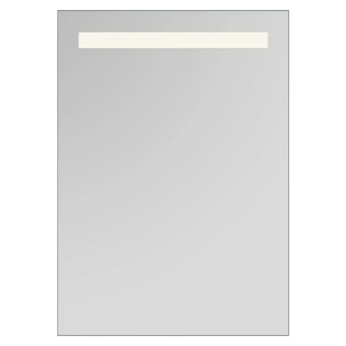 Lichtspiegel Line - 50 x 70 cm, Leuchtmittel - Modern beleuchteter Badezimmerspiegel. Der LED-beleuchtete Spiegel ist eine elegante und funktionale Ergänzung für jedes Badezimmer.