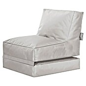 Sitting Point Sitzsack Twist Scuba (90 x 70 x 80 cm, Grau, 100 % Polyester/100 % Polyvinylchlorid) | BAUHAUS