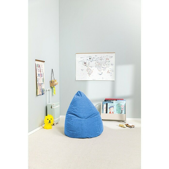 Sitting Point Sitzsack Beanbag Easy (L, Blau, 100 % Polyester) | BAUHAUS