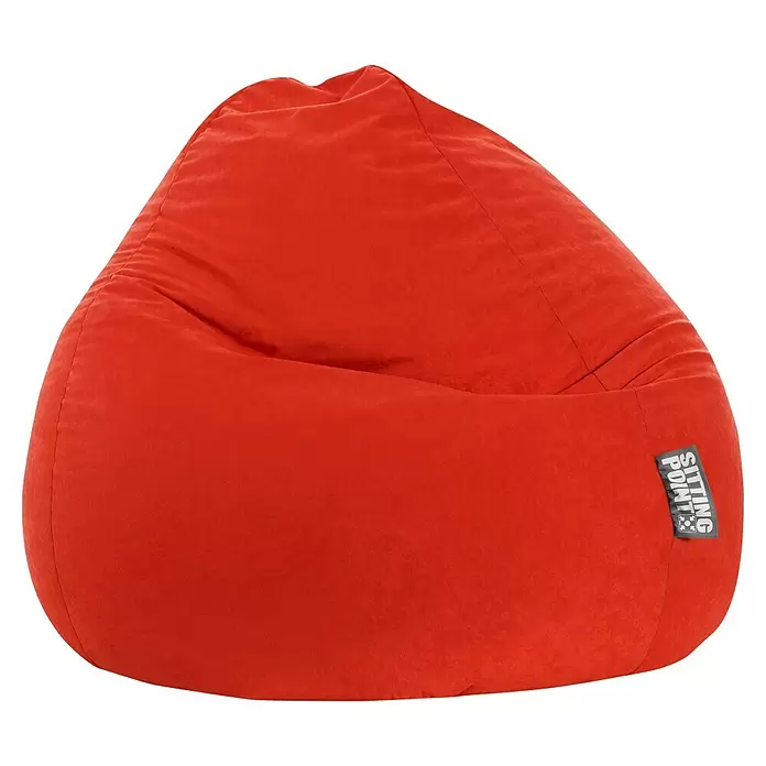 Sitting Point Sitzsack Beanbag EasyXXL, Tomate, 100 % Polyester