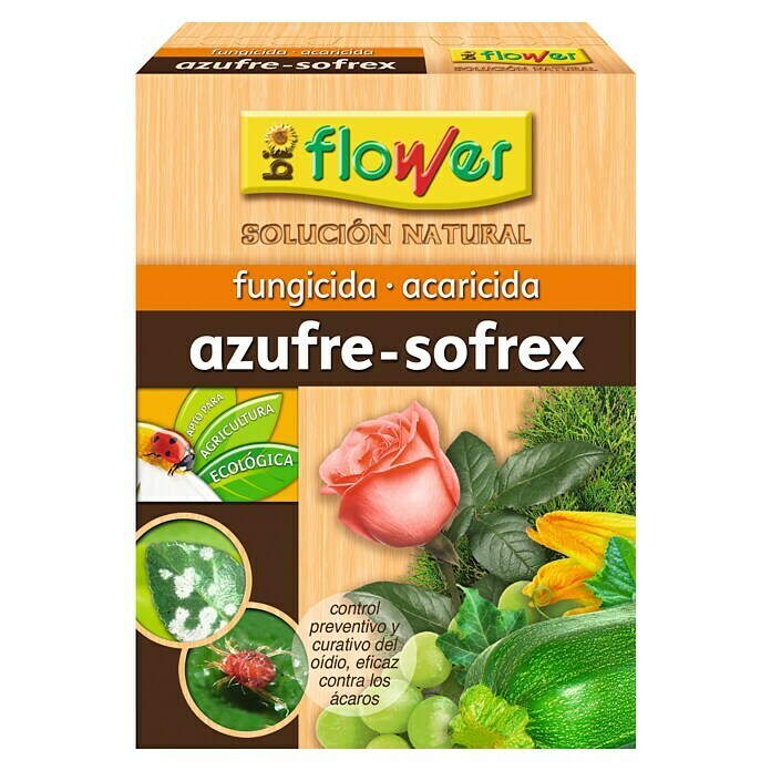 Flower Fungicida Azufre-Sofrex (6 piezas)