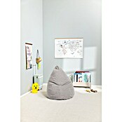 Sitting Point Sitzsack Beanbag Easy (L, Grau, 100 % Polyester) | BAUHAUS