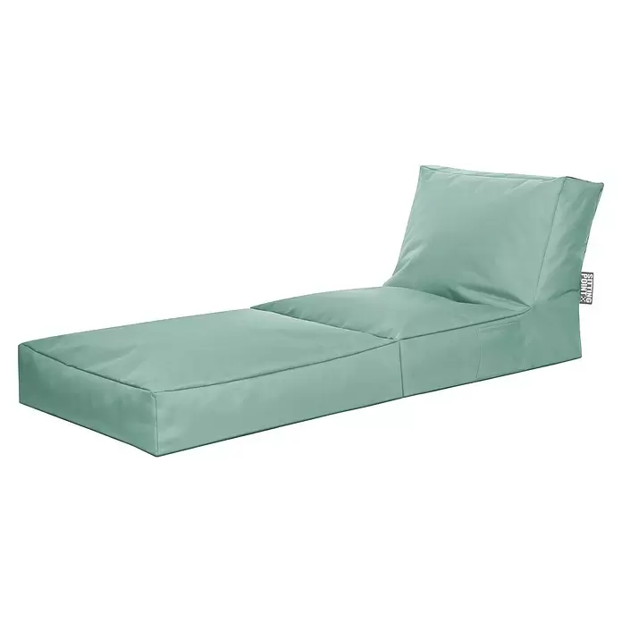 Sitting Point Sitzsack Twist Scuba90 x 70 x 80 cm, Eukalyptus, 100 % Polyester/100 % Polyvinylchlorid