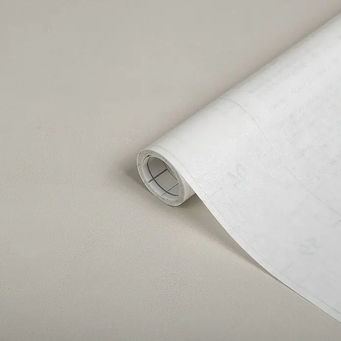 D-c-fix Static Glasfolie Milky - 150 x 45 cm, Transluzent, Statisch haftend - Eine Rolle weiße, selbstklebende Folie mit Rasterlinien zum einfachen Zuschneiden und Anbringen. Ideal für DIY-Projekte und zum Basteln.