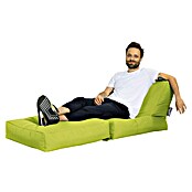 Sitting Point Sitzsack Twist Scuba (90 x 70 x 80 cm, Grün, 100 % Polyester/100 % Polyvinylchlorid) | BAUHAUS