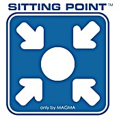 Sitting Point Puf Santorin Roll (65 x 55 x 35 cm, Verde) | BAUHAUS