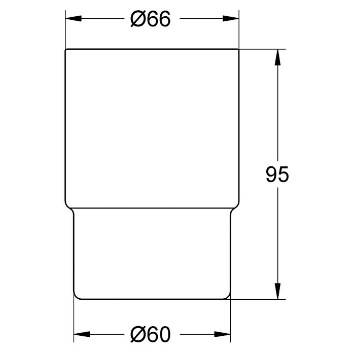 Grohe Essentials Ersatz-Zahnputzglas (Glas, Transparent)