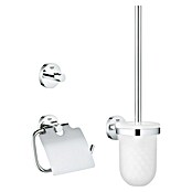 Grohe Essentials WC-Set 3in1 (3-tlg., Chrom, Glänzend)