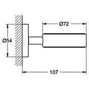 Grohe Essentials Becher- & Seifenhalter (Chrom, Glänzend)