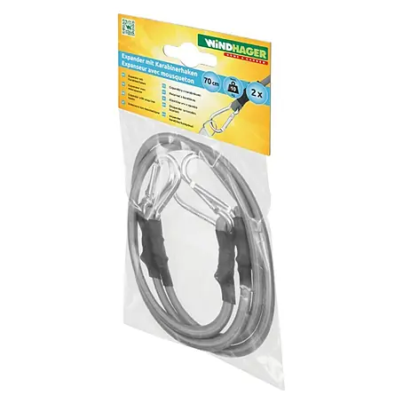 Windhager Expanderseil Expanderseil mit Karabiner